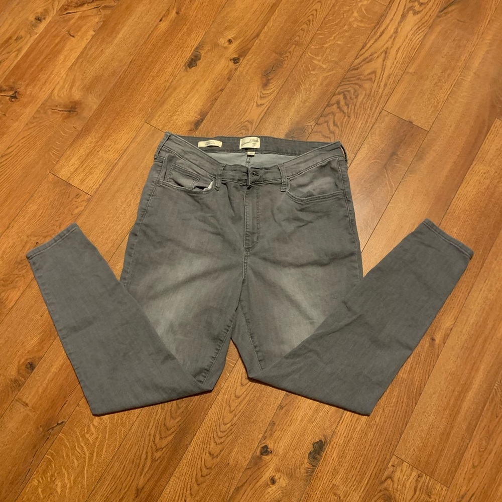 Womens gray jeans